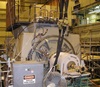 Der Generator beim Probelauf im GE-Werk