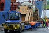 Die Hochdruckturbine ist gut auf der Baustelle angekommen und wird zunächst eingelagert
